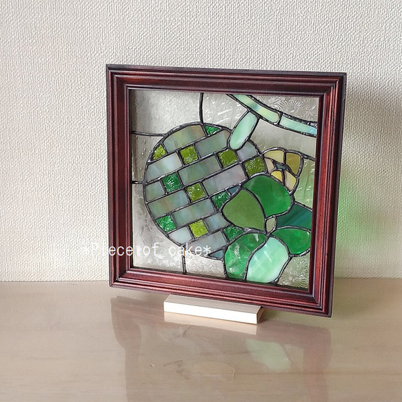 ステンドグラス　ウェルカムボード　パネル　イーゼル付き ステンドグラス ウェルカムボード パネル イーゼル付き ステンド