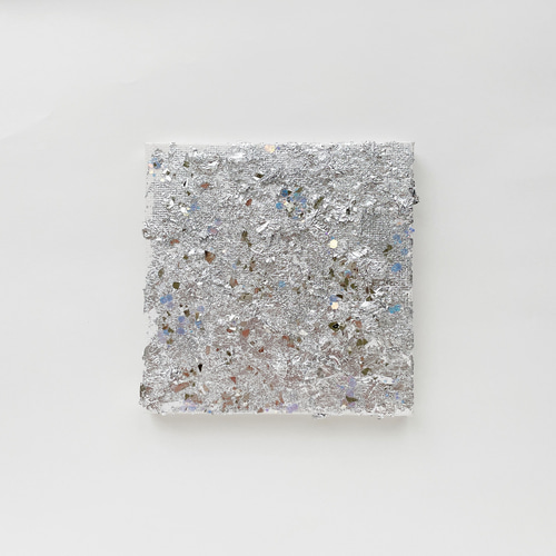 ピカピカ キラキラ」 アート 絵画 抽象画 シルバー ラメ 絵画 ao 通販