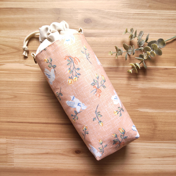 ◇保冷・保温ペットボトルカバー◇Vintage rose◇水筒カバー、ペット 