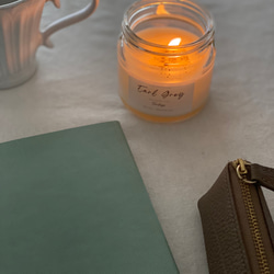 紅茶アールグレイの香り アロマソイ（空気清浄）キャンドル～自分をみつめる幸せキャンドルテラピー～ 6枚目の画像