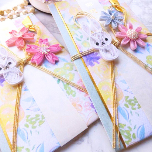 動物変更】特別なお祝いに！＊おめでとう うさぎちゃん クイリングのご