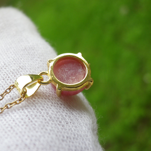 新作！国産バラ輝石♪別名マリンローズ♪ロードナイト。野田玉川鉱山産