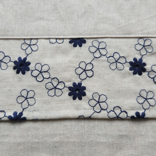 カフェカーテン【nao様オーダー品　花柄刺繍トルコレース】ハンドメイド ジュリアゴールド｜トルコレース カフェカーテン オーダーサイズ