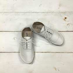 履いたそばから足に馴染む♪アウトステッチ袋縫いレースアップ オイルレザーTR-3200 5枚目の画像