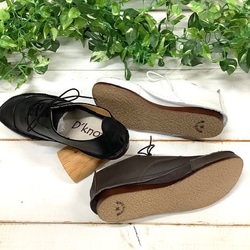 履いたそばから足に馴染む♪アウトステッチ袋縫いレースアップ オイルレザーTR-3200 11枚目の画像