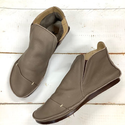 履いたそばから足に馴染む袋縫いショートサイドゴムブーツ PM-4103 7枚目の画像