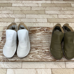 履いたそばから足に馴染む袋縫いショートサイドゴムブーツ PM-4103 5枚目の画像