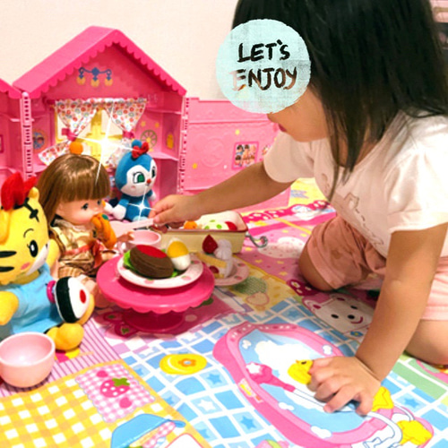 フェルトのお子様ランチおままごと/28個入り出産祝い/お誕生日に
