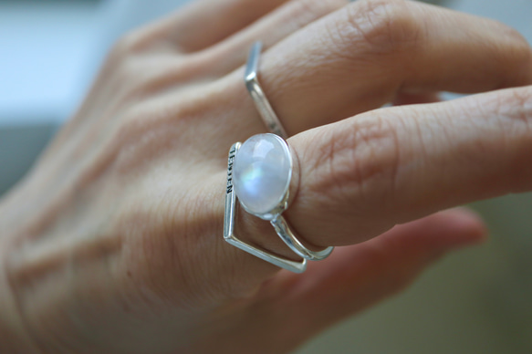 [子兎のmoonstone]ring 2枚目の画像