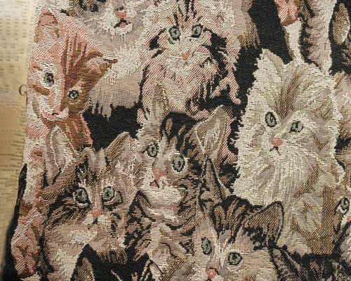 終了しました❀ハンドメイドオーダー用　虹猫本舗 ジャカード生地 d36623038a3dcbad538d00952f55ba