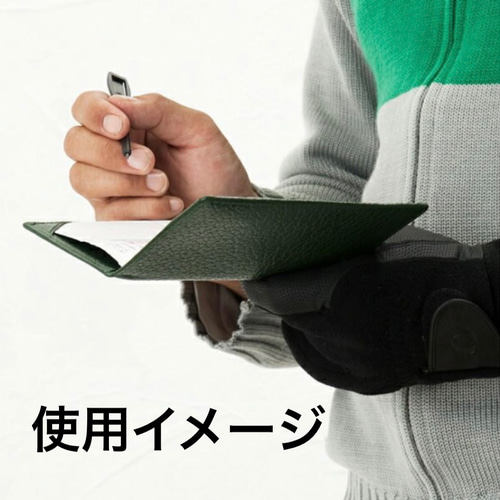 本革 ゴルフ スコアカードケース ナチュラル きなり その他