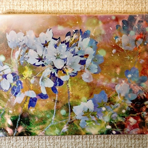 春爛漫」FOサイズ アート 桜 花 フラワー 華やか インテリア