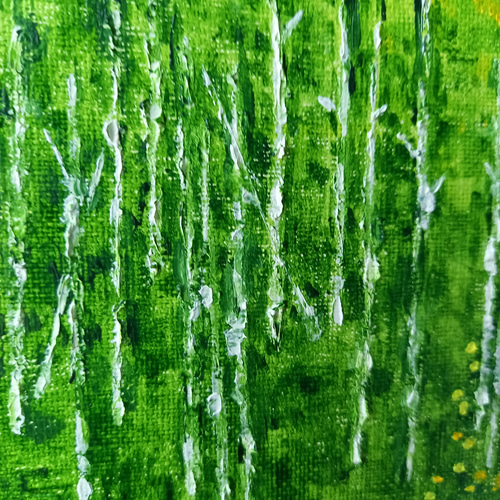 油絵 絵画 【白樺の森】 油絵 白樺の森深く 絵画 ICHI 通販 14529469｜Creema(クリーマ)