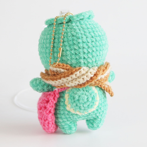 こかっぱちゃん／あみぐるみが編みたくなる糸で出来てるよ