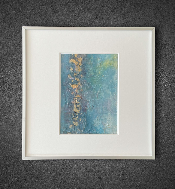 インテリア/絵画/アート/抽象画/モダン/ホテル/ホワイト/ゴールド/羽