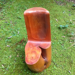 丸太椅子　Ｌ型 2枚目の画像