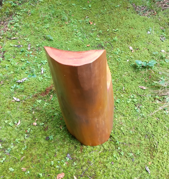 丸太椅子　Ｌ型 5枚目の画像