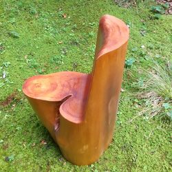 丸太椅子　Ｌ型 3枚目の画像