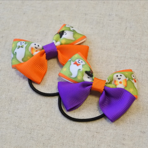 ヘアゴム ベビーヘアクリップ ハロウィンオーダーページ サンプル一覧