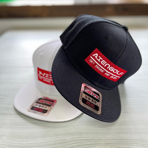 OTTO ウールブレンドスナップバックキャップ刺繍カスタム