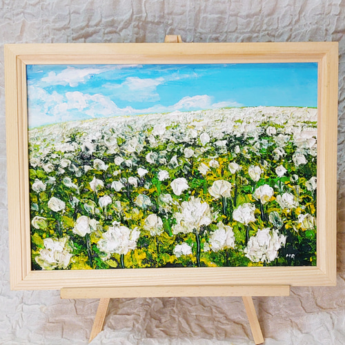 油絵 花畑 絵画 HR 通販 11882994|Creema(クリーマ) 油絵 花畑 絵画 HR 通販 11882994|Creema(クリーマ)