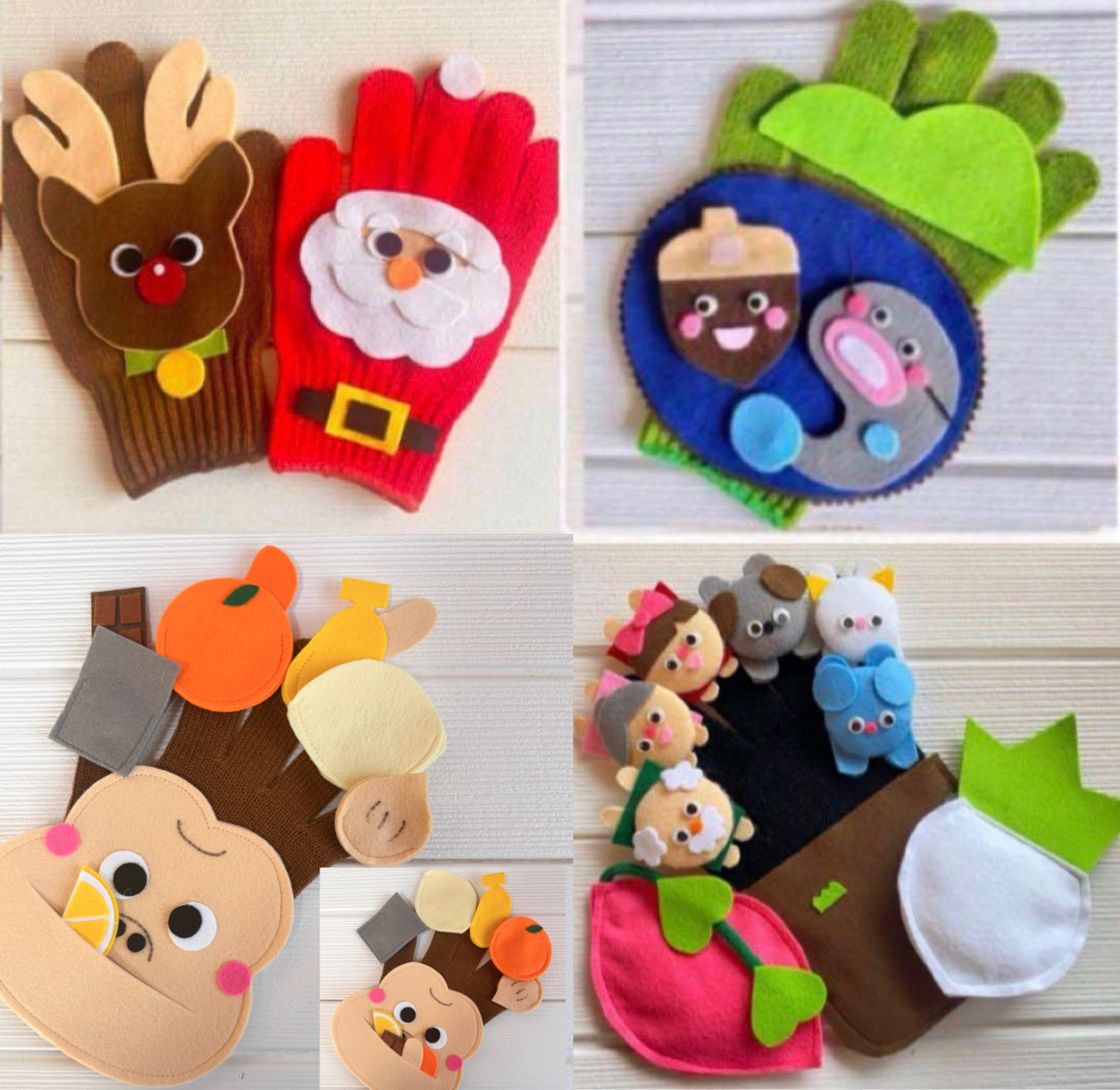 手袋シアター★お買得4点セット★保育★セット割引