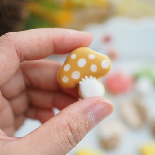 秋っぽデザイン☆バター不使用アイシングクッキー☆ネコポス送料200