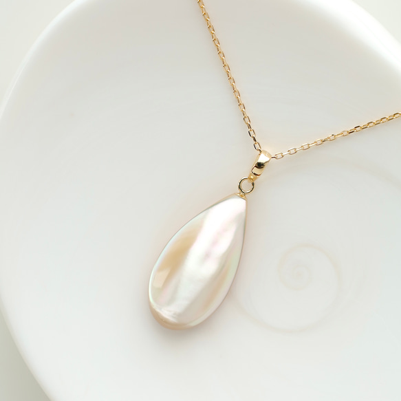 夜光貝」裏彩色黒 アクセサリー／ペンダントトップ ペンダント