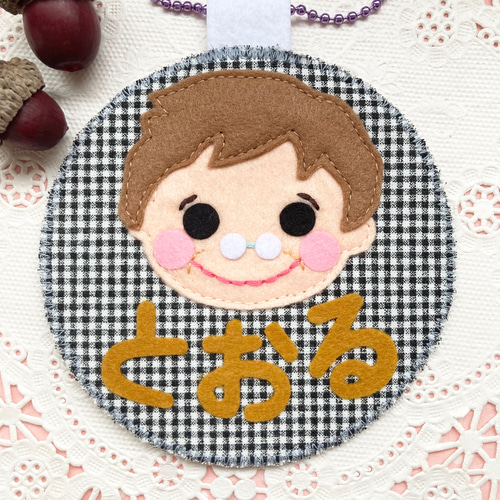 にゃんきち様専用ページ】 フェルト 名札 にゃんきちページ】 フェルト