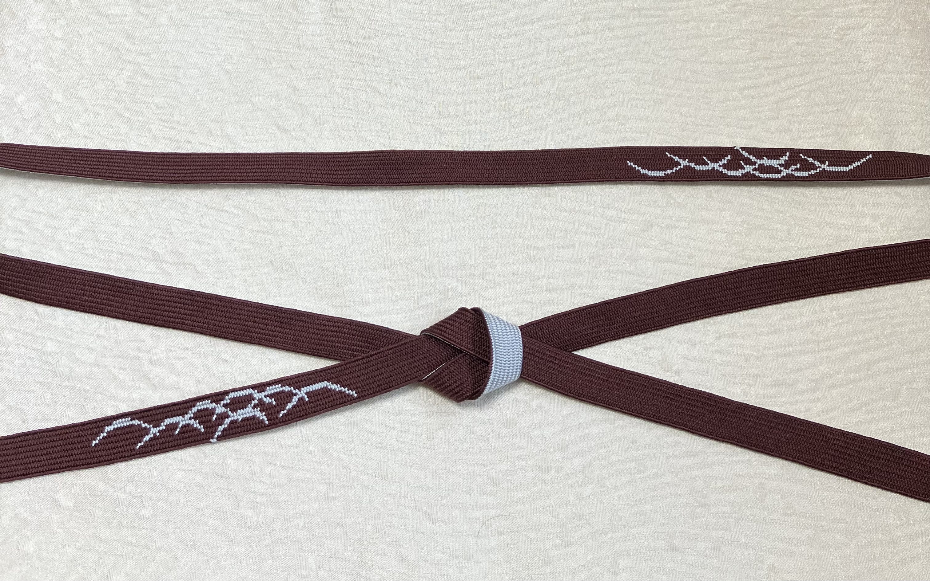 手組み組紐　帯締め「つゆしば」