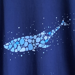 シロナガスクジラ／モザイクブルー 5枚目の画像