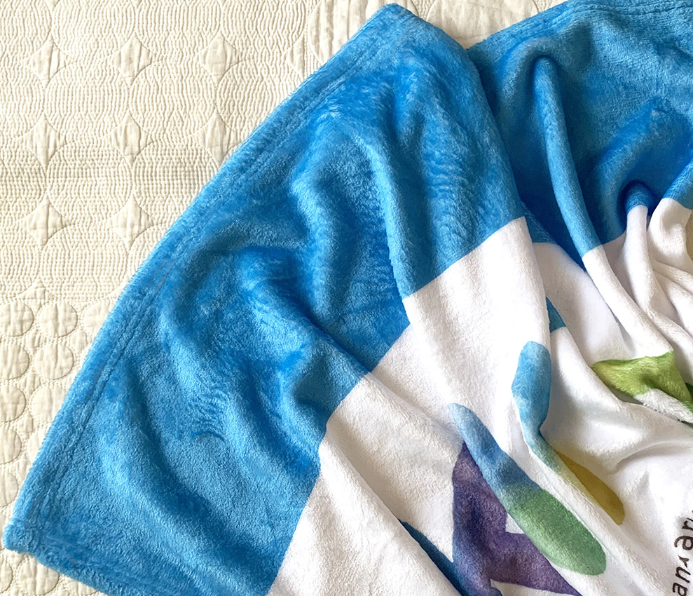 ＊Creema限定2208＊名入れブランケット＊写真入りキーホルダー＊出産祝い＊ギフトセット＊