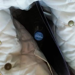 マスタードイエロー色のA4対応シンプルトートバッグ「Creema限定」 7枚目の画像