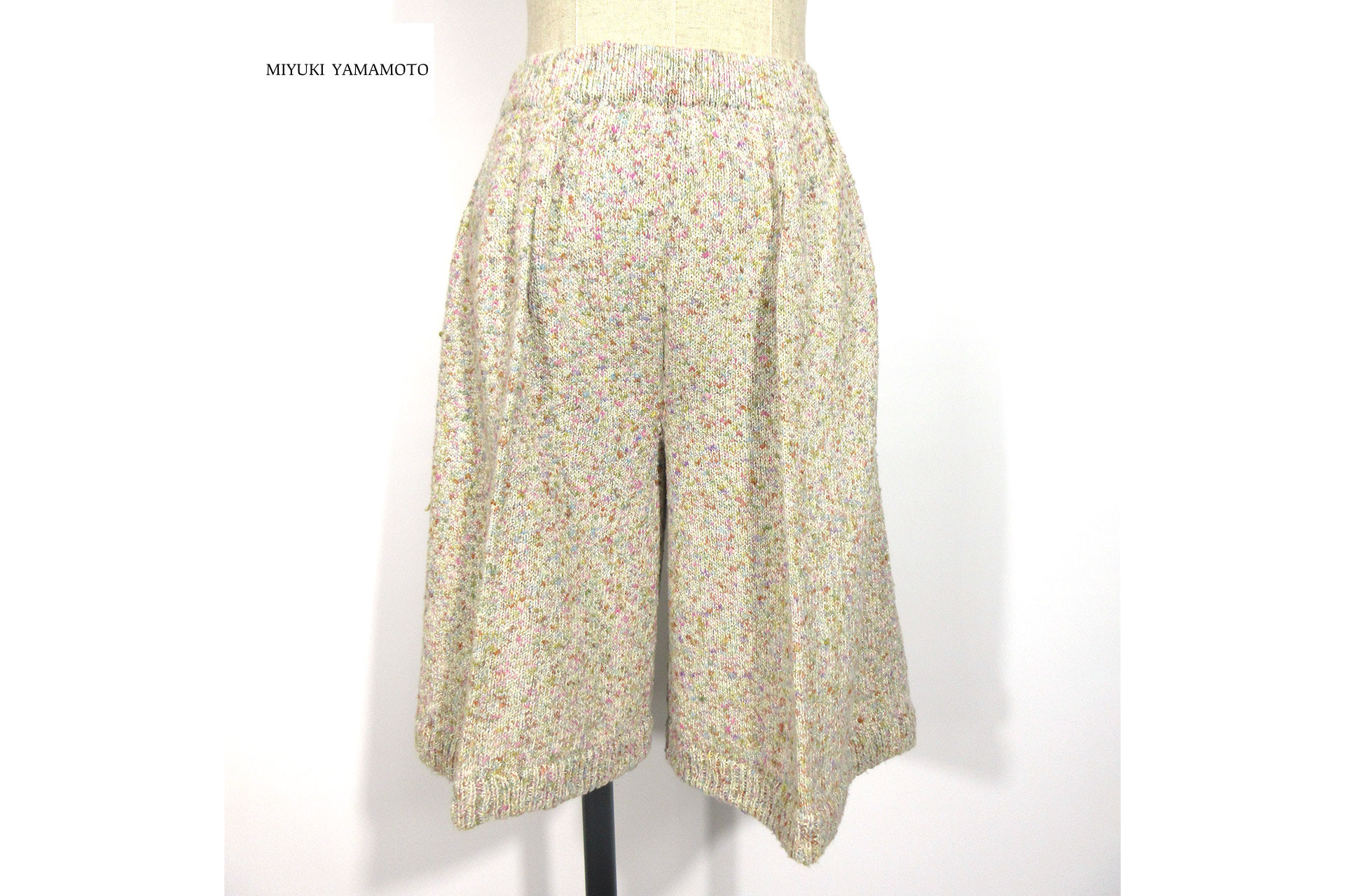 ミックス ツイード ハーフパンツ ☆ 一点物 ニットウェア 391 MIX TWEED HALF PT