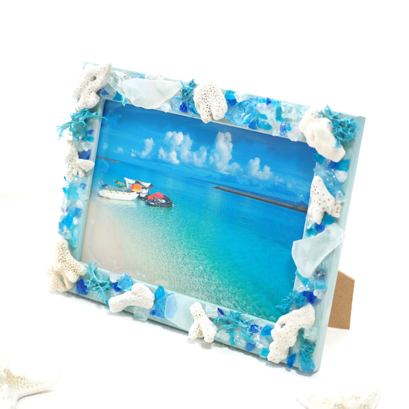 Special Sale】フォトフレーム（サンゴ/貝/シェル/リゾート/海