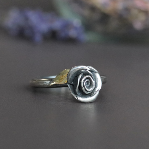 バラデザイン シルバーリング Amazon | [ブランド名：2PIECES] シルバー リング 指輪 薔薇