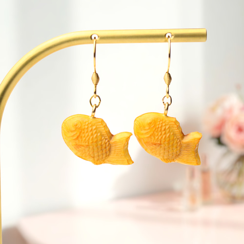 こだわりの たいやき （ピアス/イヤリング/チャーム/キーホルダー