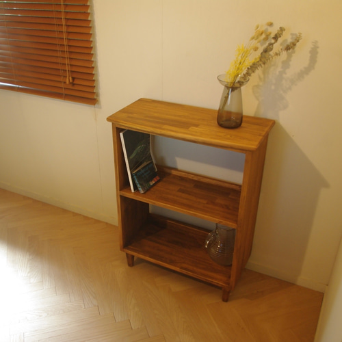 ブックシェルフ 絵本棚 本棚 マガジンラック チェスト 北欧 オープン  