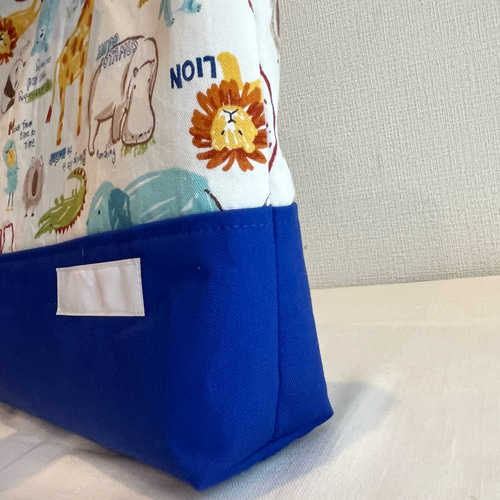 ⋈*【New】北欧風おしゃれアニマル柄レッスンバック 入園入学グッズ