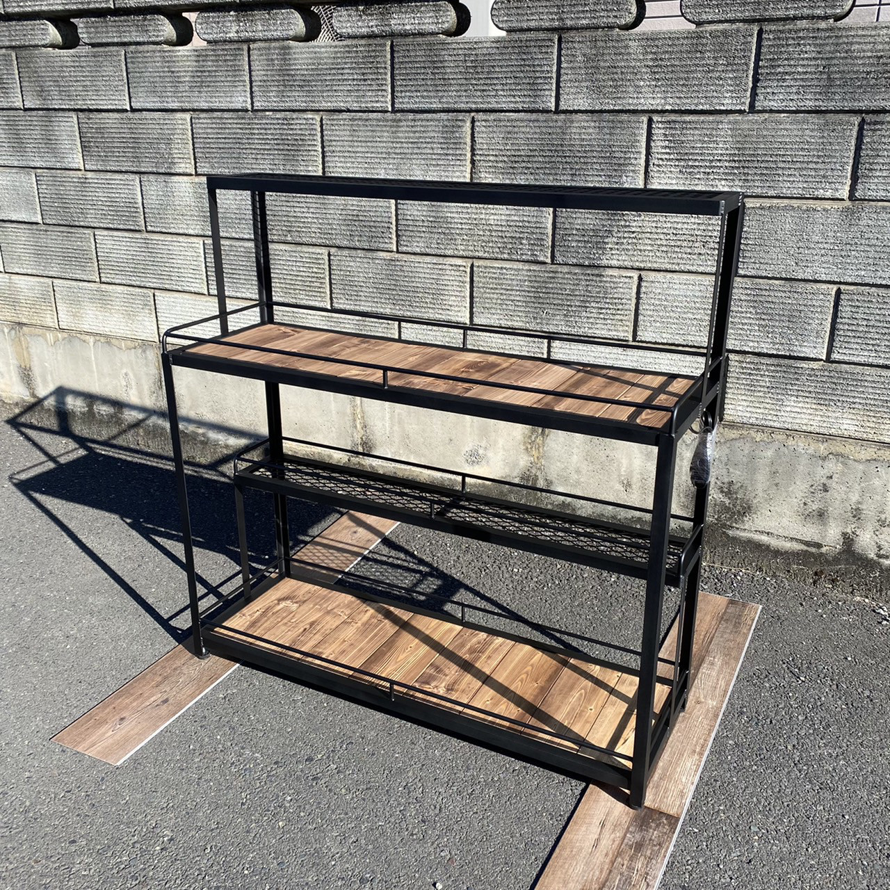 ボタニカルシェルフ 植物棚 ひな壇2 アイアンシェルフ 家具 棚