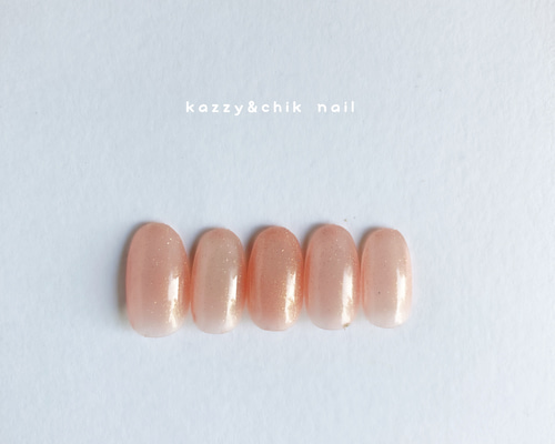 ネイルチップオーダー　フルオーダー　オーダーネイルチップ　つけ爪 ネイルチップ オーダーメイド 〜ラメ No.23〜 ネイルチップ（つけ爪