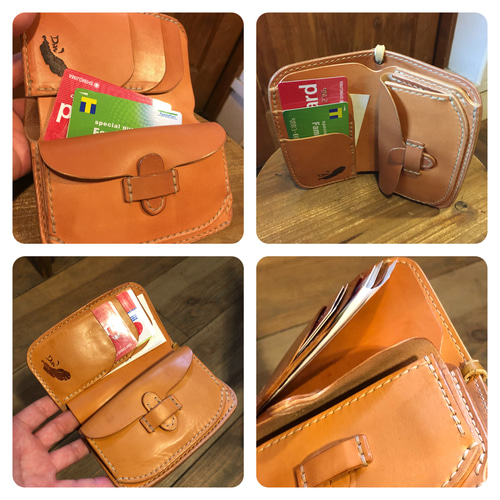 総手縫い)【限定製作】 シェルコードバン(グリーン)X特選サドルザー  