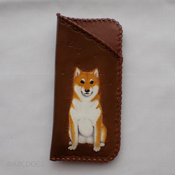 真皮眼鏡盒 Shiba Inu Akashiba ABCDOGS 第1張的照片