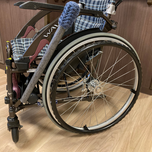 長い車椅子ブレーキ延長棒2本セット その他インテリア雑貨