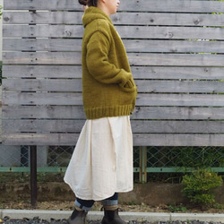 SALE】カウチン ジャケット ウール 100% ギルボックス 無地 手編み