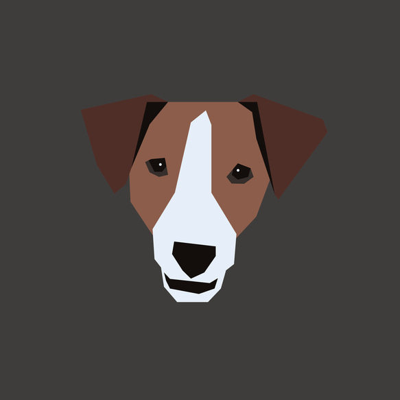動物Tシャツ-ジャックラッセルテリア（犬） 2枚目の画像