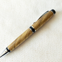 金桑杢・シガータイプボールペン（オプション：ジェットストリーム対応）　2208-12 3枚目の画像