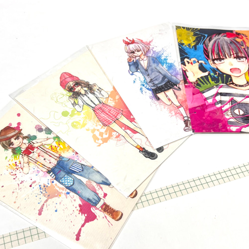 オリジナルイラストポストカード