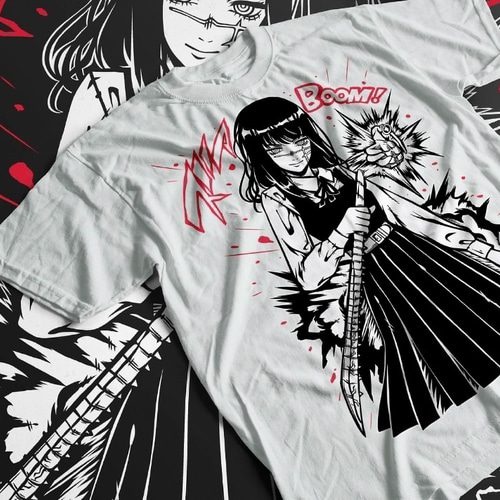 三鷹 アサ チェンソーマン アニメ ユニセックスTシャツ Tシャツ