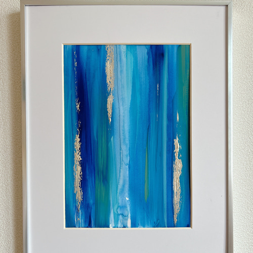 ROYAL BLUE - インテリア 絵画 アート 青 海 かっこいい 洗練